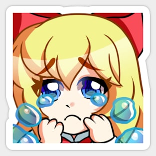 Shanghai Doll Sad Sticker